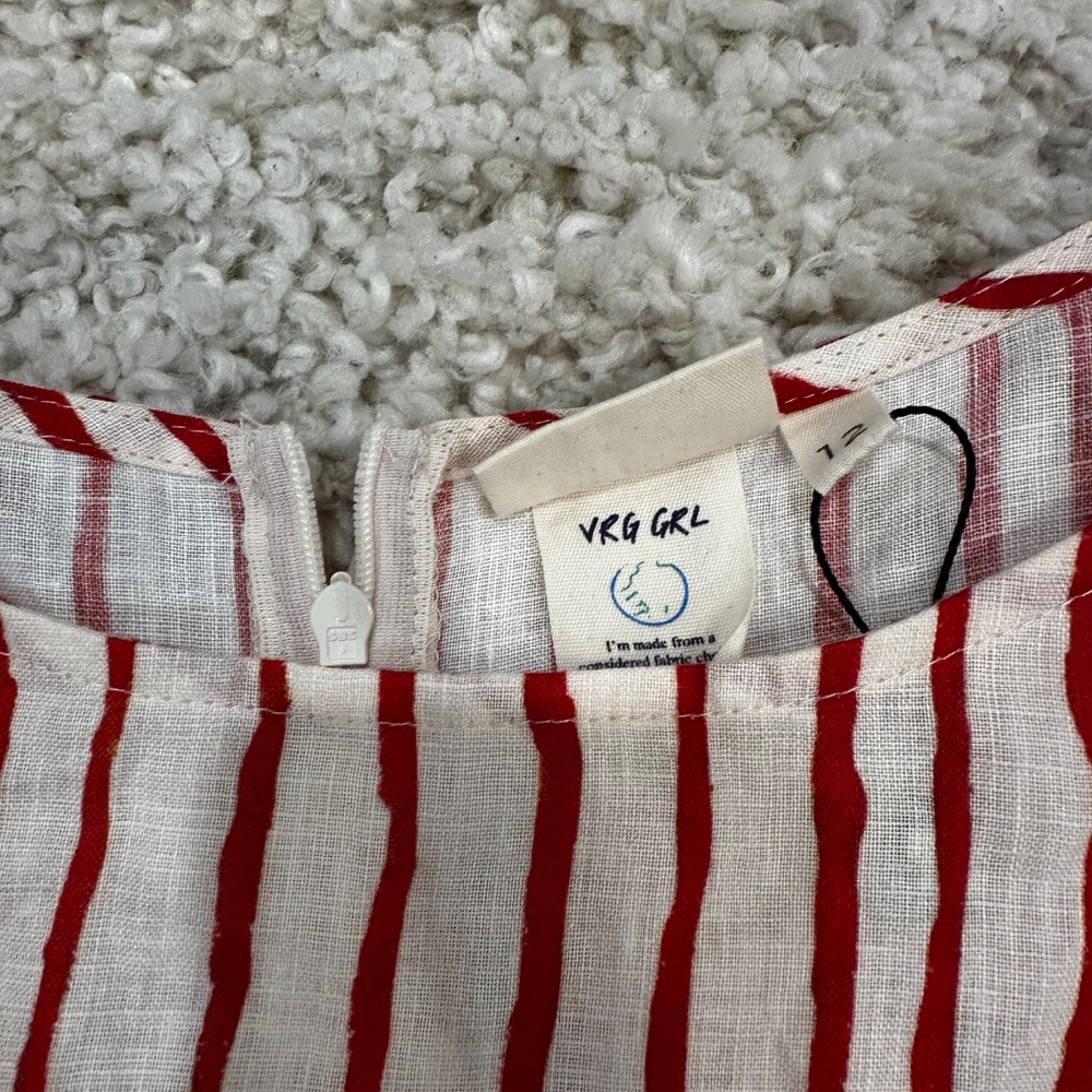 VRG grl linen mini dress - Picture 3 of 5